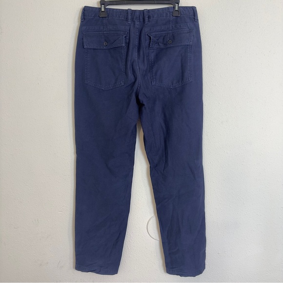 Outerknown mens navy the field pants - Picture 9 of 10